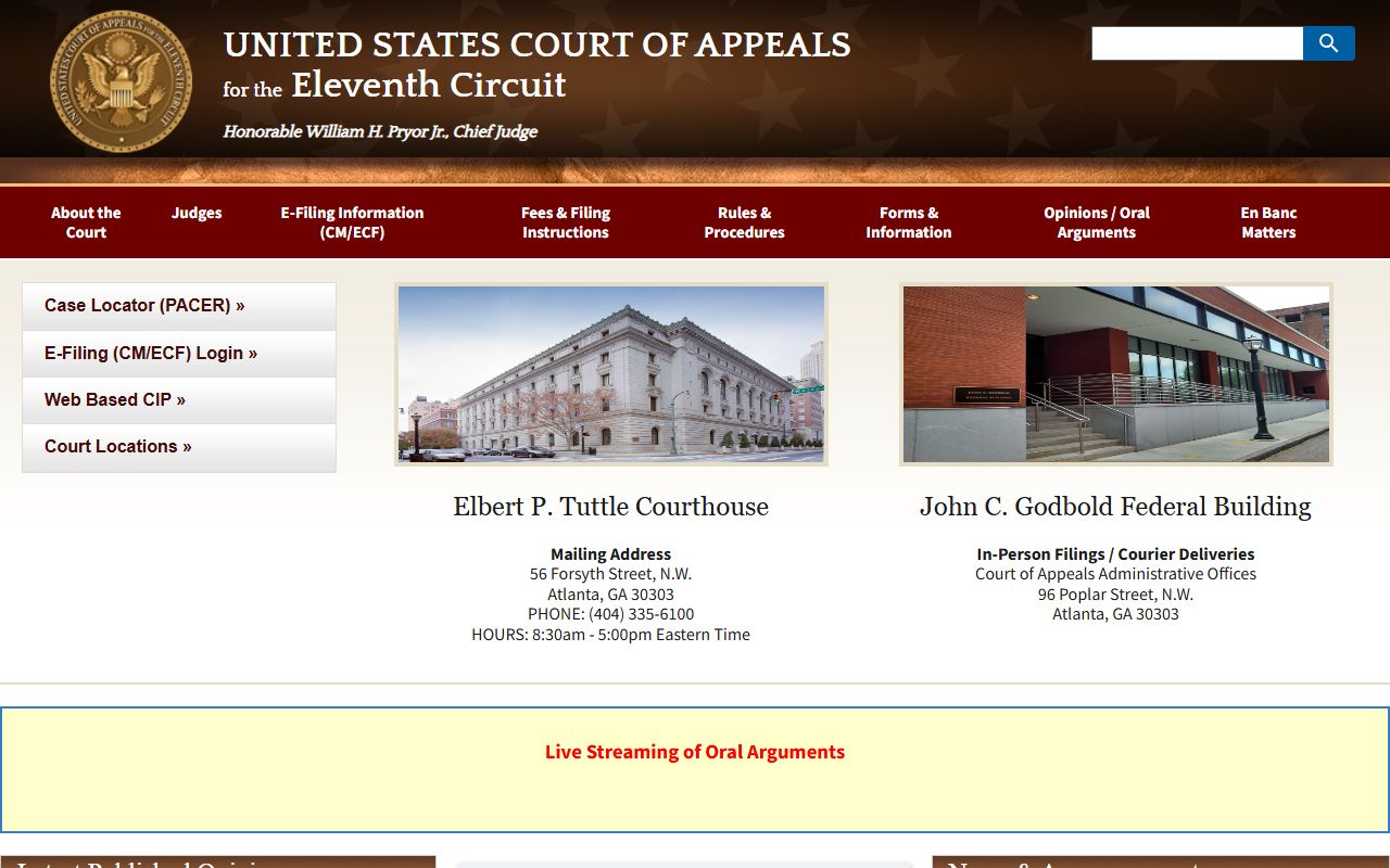 Coweta County Superior Court records federal appeals court source